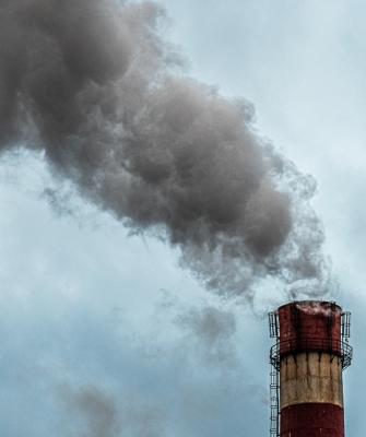Εκπομπή διοξειδίου καμινάδας