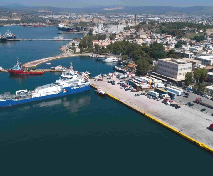 Λιμάνι Ελευσίνας πλοία