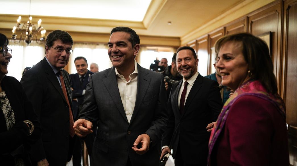 Αλέξης Τσίπρας συνάντηση