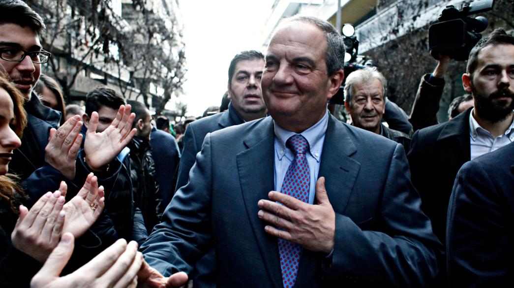 Κώστας Καραμανλής πλήθος