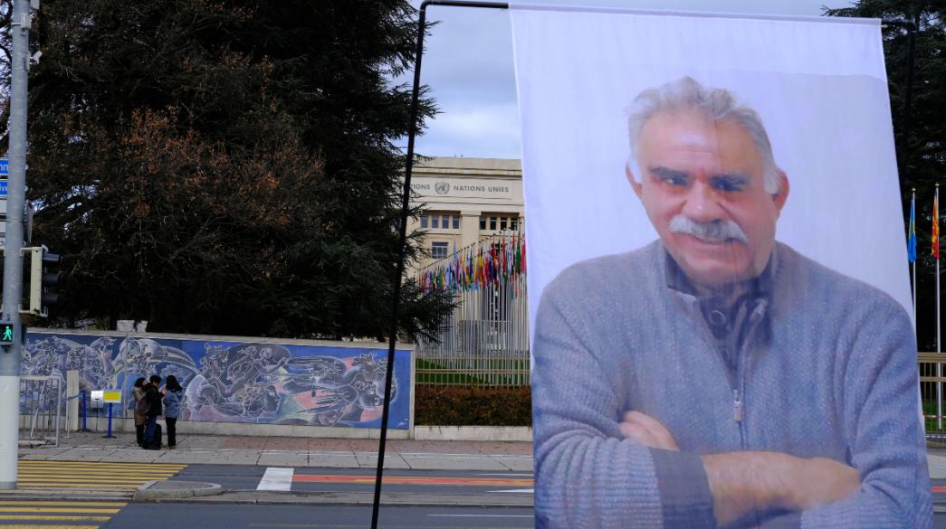 Πορτρέτο άνδρα σε μπάνερ