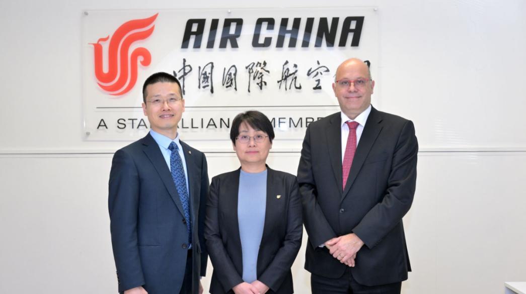 Συνεργασία Aegean με την AIR China