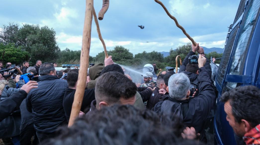 Αγρότες σε διαμαρτυρία