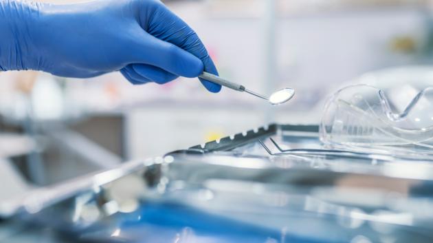 Οδοντίατρος εργαλείο γάντι