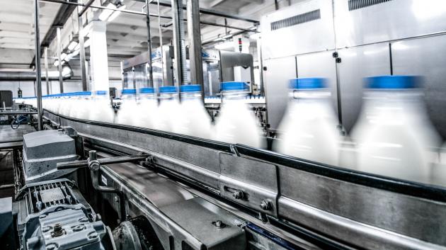 Βιομηχανική γραμμή γάλακτος