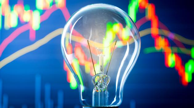 Λάμπα και γραφήματα τιμών