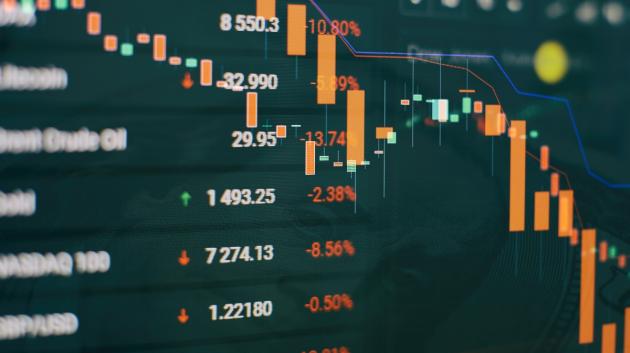 Χρηματιστήριο μετοχών γράφημα