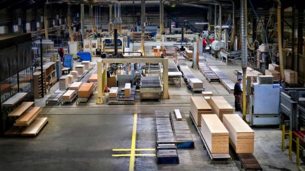 Βιομηχανικό εργοστάσιο ξυλείας