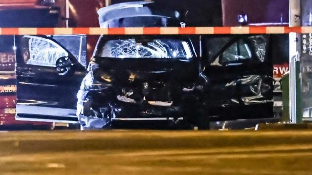 Κατεστραμμένο όχημα Μαγδεβούργο