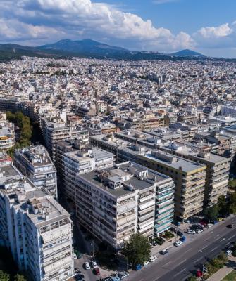 Θεσσαλονίκη πολυκατοικίες άποψη