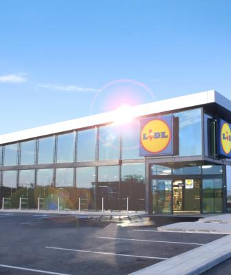 Κατάστημα Lidl εξωτερικό