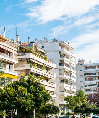 Πολυκατοικίες στην Αθήνα