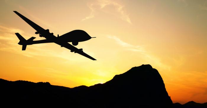 Ντρόουν σε πτήση πάνω από το Υεμένη Drones