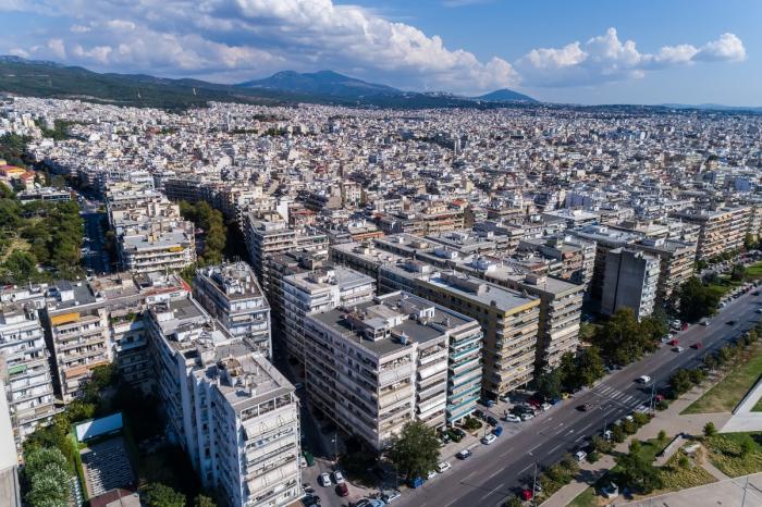 Θεσσαλονίκη πολυκατοικίες άποψη