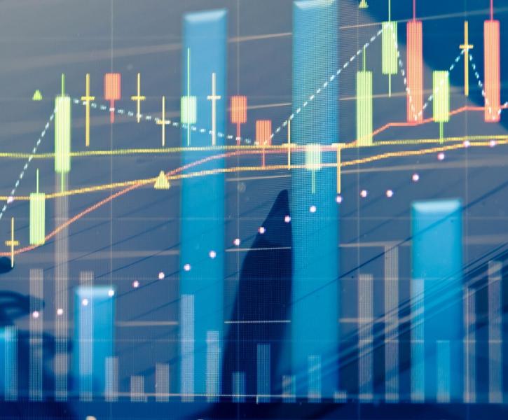 Γραφήματα χρηματιστηρίου και αγορών μετοχών Στατιστικά αγοράς μετοχών