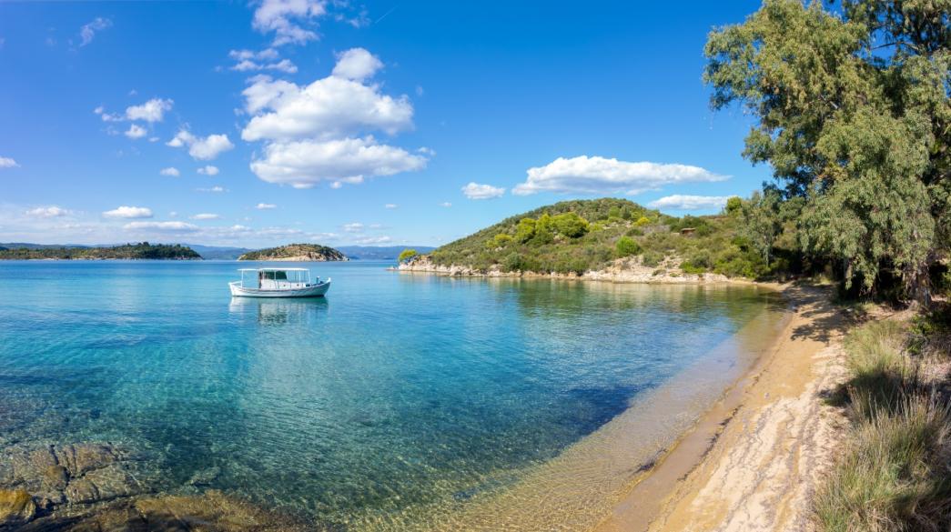 παραλία Χαλκιδικής θάλασσα
