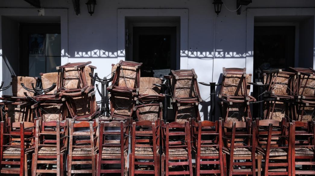 Καρέκλες εστίασης στοίβες