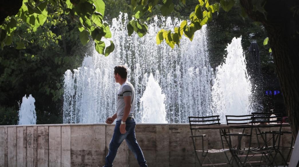 Σιντριβάνι στο κέντρο Αθήνας