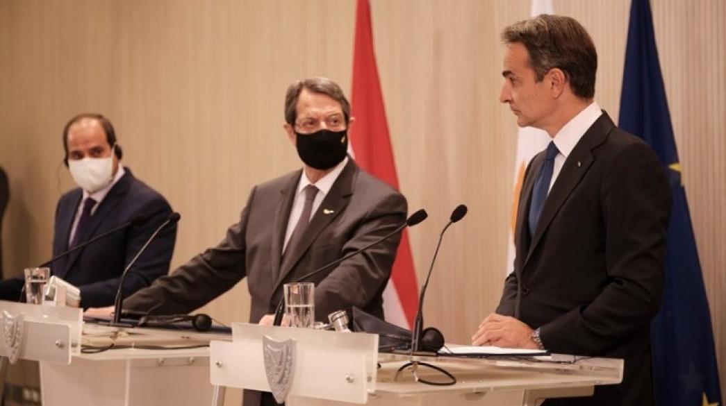 Mitsotakis, Greece, Ellada, Anastasiadis, Cyprus, Kypros, Sisi, Egypt, Aigiptos