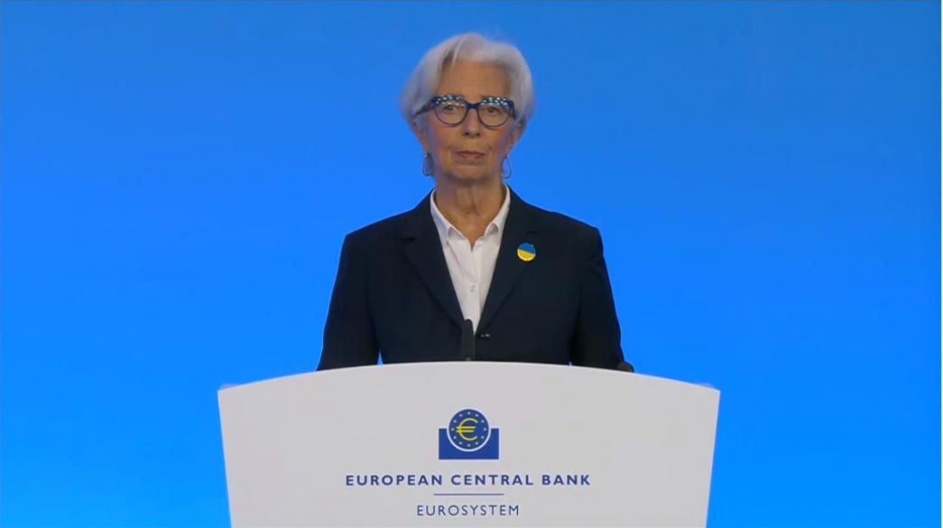 Christine Lagarde, Kristin Lagarde, Evropaiki Kentriki Trapeza, ECB