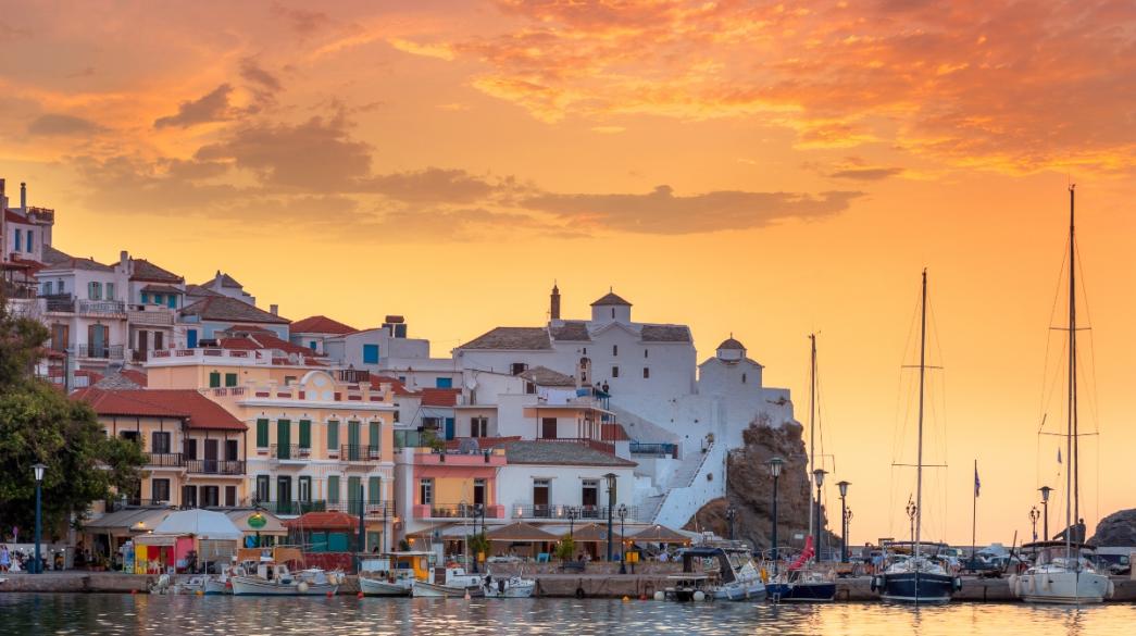 Tourismos, Turism, Greek Islands, Skopelos