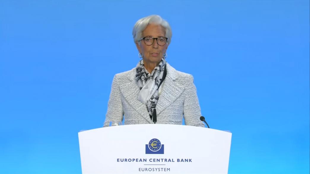 Christine Lagarde, Kristin Lagarde, Evropaiki Kentriki Trapeza, ECB
