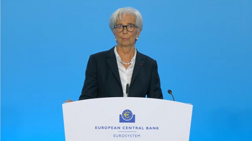 Christine Lagarde, Kristin Lagarde, Evropaiki Kentriki Trapeza, ECB