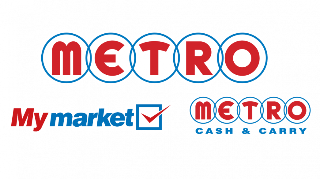 Λογότυπο METRO εταιρείας