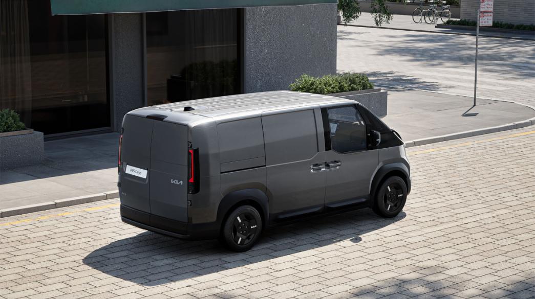 Το νέο ηλεκτρικό Kia PV5 βαν στο δρόμο Κία PV5 βαν