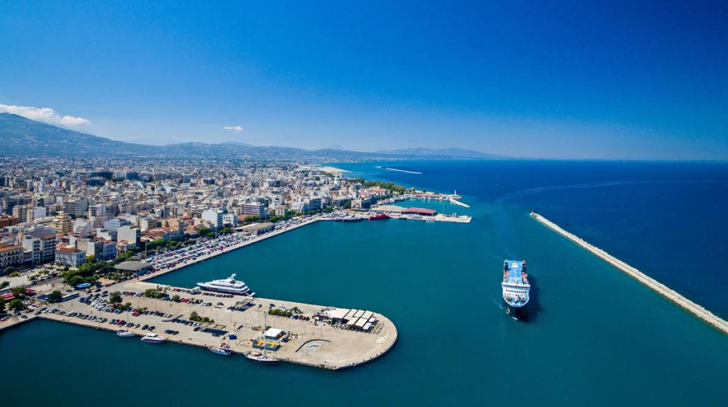 λιμάνι Πάτρας αεροφωτογραφία