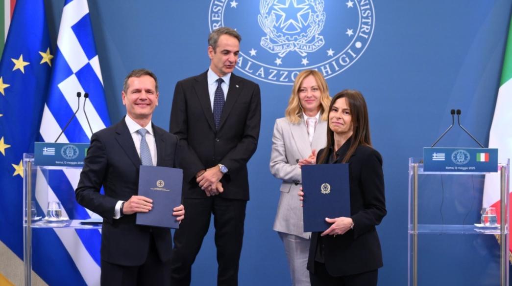 Κυριάκος Μητσοτάκης  Τζόρτζια Μελόνι