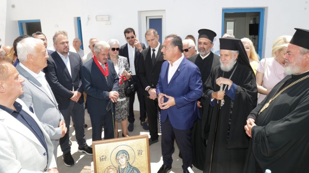 Επίσκεψη του Υπουργού Υγείας Άδωνι Γεωργιάδη στο Κ.Υ. Μυκόνου 