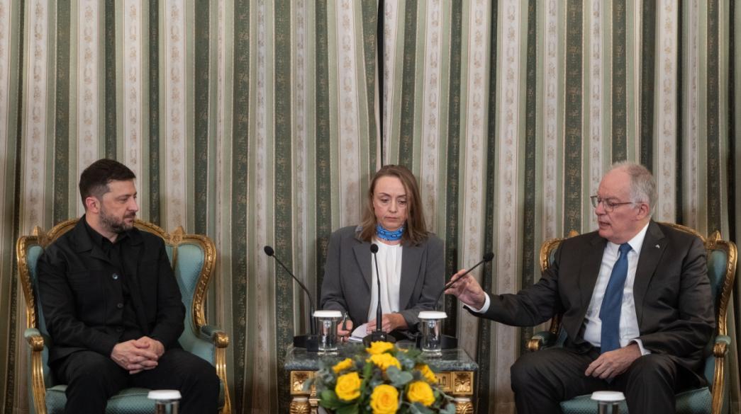 Βολοντίμιρ Ζελένσκι συνάντηση