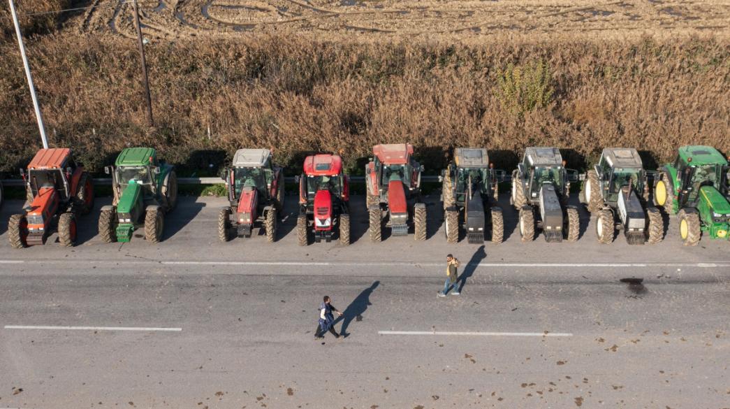 Τρακτέρ σε κινητοποίηση