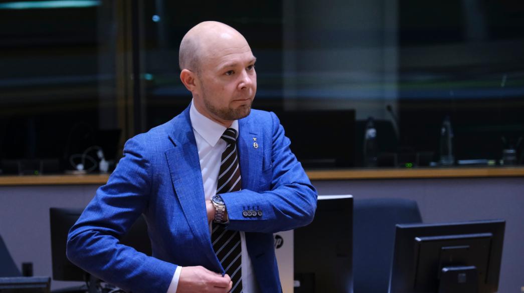 Ο πρόεδρος της Ομοσπονδίας Φινλανδικών Επιχειρήσεων και της SME United, Πέτρι Σάλμινεν Πέτρι Σάλμινεν