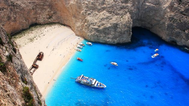 Ναυάγιο Ζάκυνθος παραλία