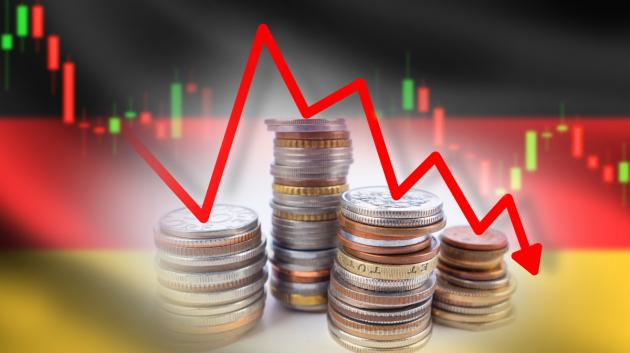 Οικονομία Γερμανίας πτώση