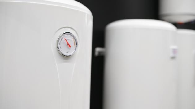 Θερμοσίφωνας με θερμόμετρο