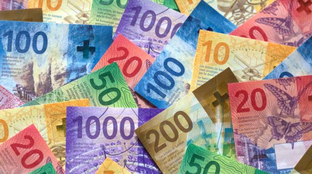 Ελβετικό φράγκο χαρτονομίσματα