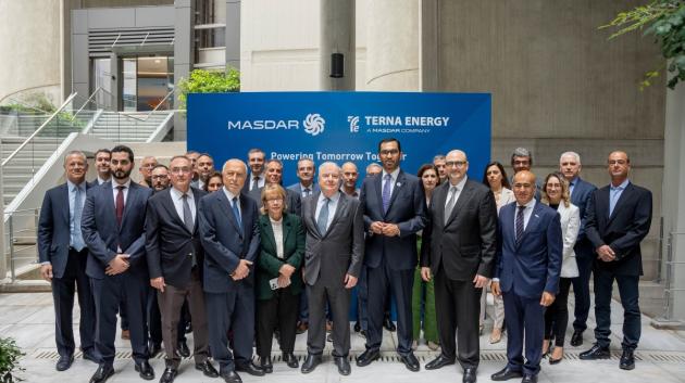 Η Masdar oδηγεί σε νέα εποχή ανάπτυξης την TEΡΝΑ ΕΝΕΡΓΕΙΑΚΗ