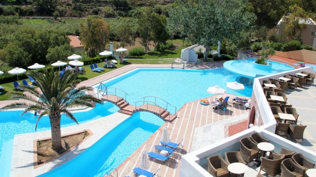A luxury,all-inclusive resort with a seafront location on the sandy beach of Fodele, on Crete's northern coast.