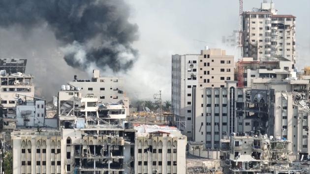 Κατεστραμμένο κτίριο Γάζα
