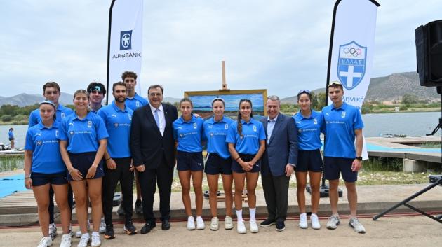 Εγκαίνια κωπηλατοδρομίου ομάδα
