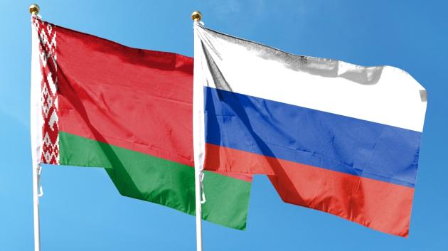 Σημαίες Ρωσίας Λευκορωσίας