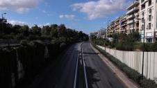 Άδειοι δρόμοι ΑθήνΆαδςειος δρόμος Αθήνας