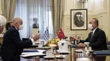 Dendias, Cavusoglu, Ellada, Tourkia