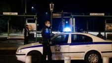 Αστυνομικό όχημα νύχτα