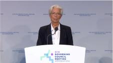 Christine Lagarde, Kristin Lagarde, Evropaiki Kentriki Trapeza, ECB