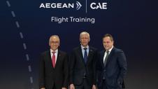 businessdaily-AEGEAN - CAE_Mr. Dimitris Gerogiannis, Mr. Nick Leontidis & Mr. Eftichios Vassilakis