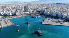Λιμάνι Πειραιά αεροφωτογραφία